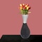 Uniquewise Aluminum-Casted Modern Decorative Flower Table Vase, PK 2 QI004134.2 - alternate 3